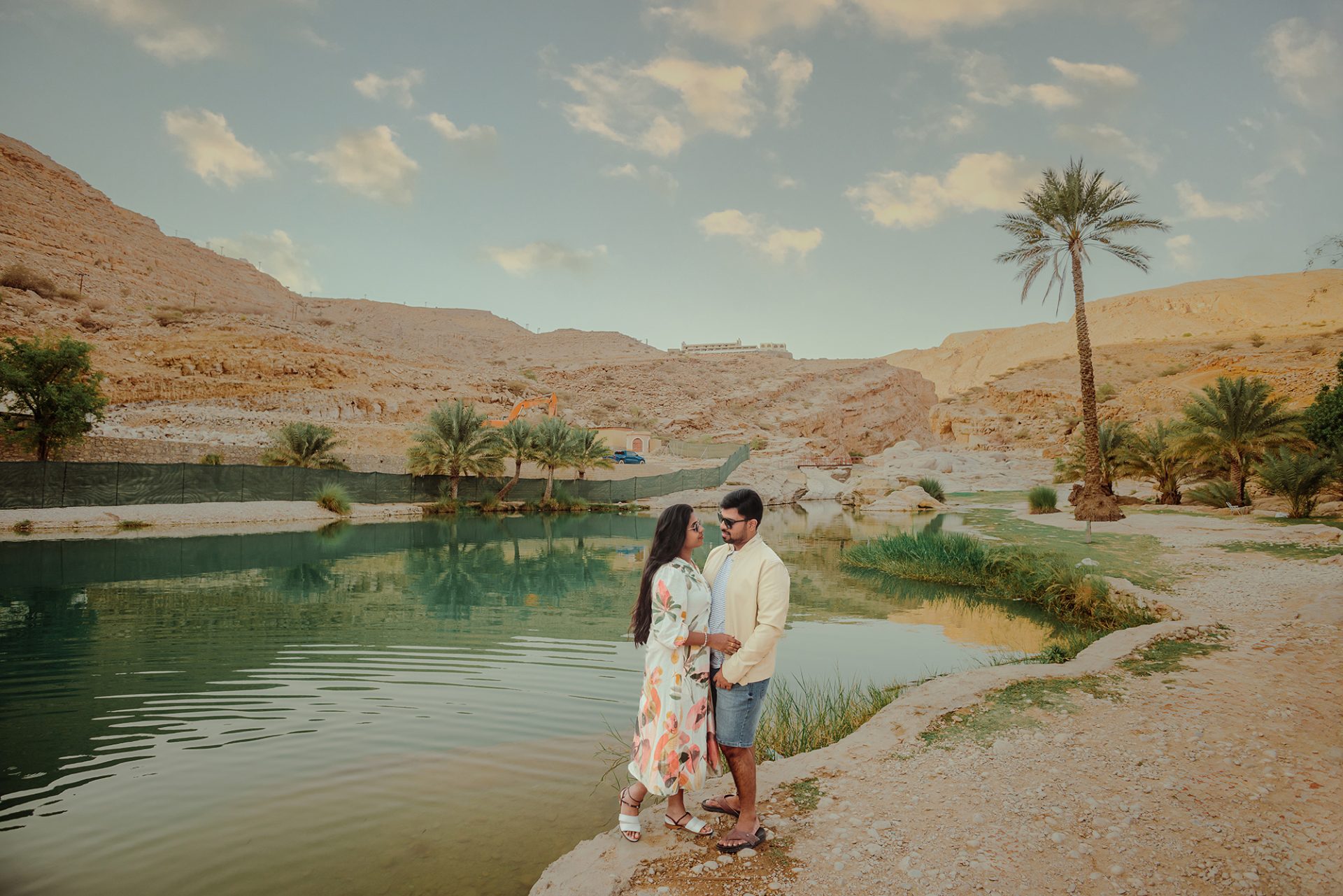 Wedding couple portrait